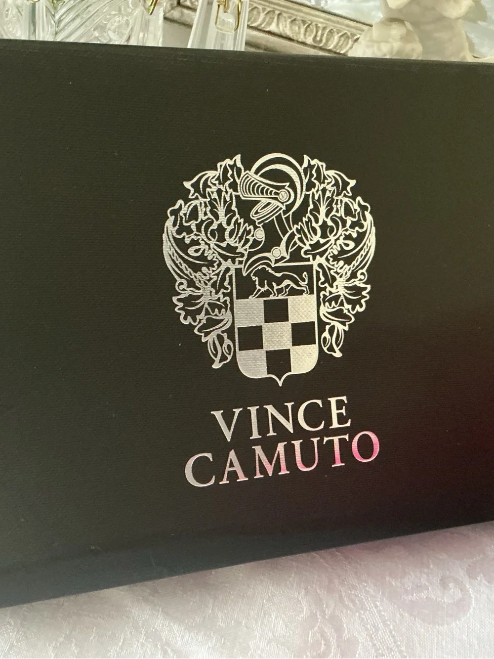 Vince Camuto Gold Square-Toe Thong Sandals